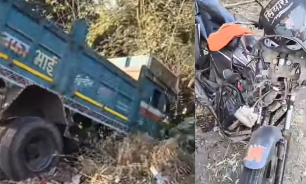 परतवाडा–अमरावती मार्गावर टिप्परची दुचाकीला भीषण धडक, सुप्रसिद्ध भाजीपाला व्यापारी संतोष गौर यांचा जागीच मृत्यू