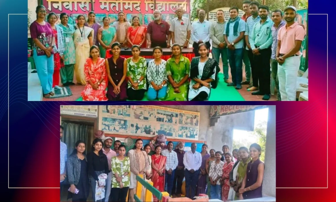 मतिमंद मुलांच्या हसऱ्यांनी भरला विद्यापीठाच्या विद्यार्थ्यांचा दिवस, ‘या’ भेटीने सगळ्यांच्या डोळ्यात आले पाणी!